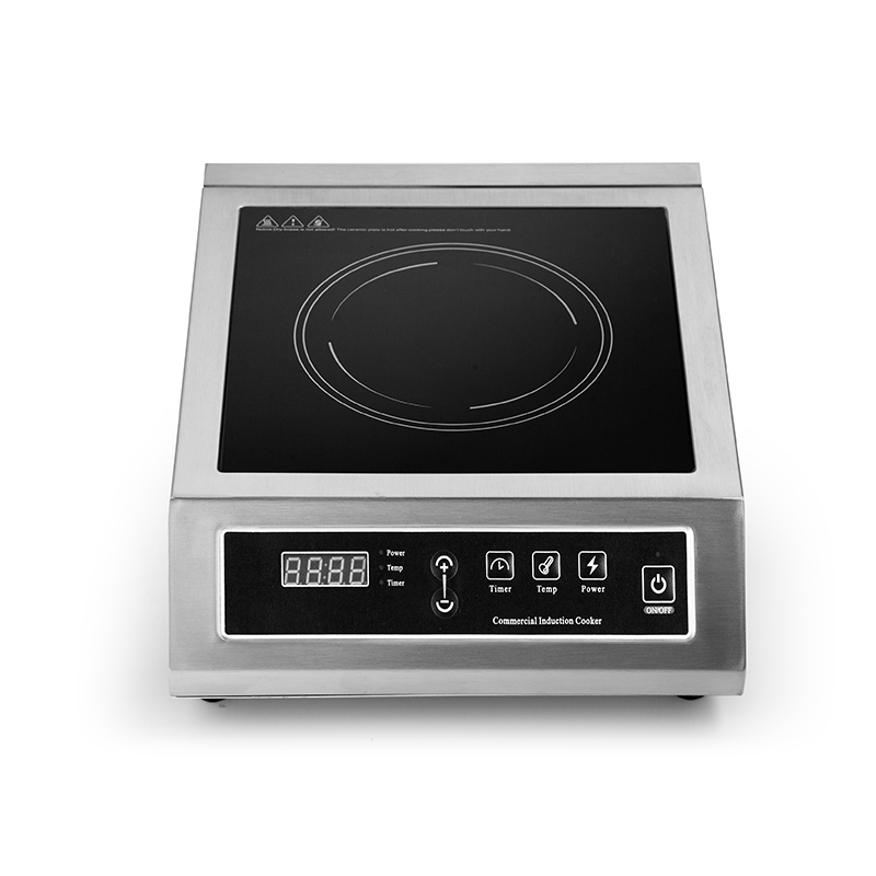 Cocina de inducción comercial AM-CD27A, diseño portátil, rendimiento de alta calidad, 3500W